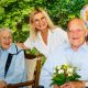 100 jähriger Geburtstag von Bürgermeister Ahrens mit Ehefrau - Pflegeagentur Senioren Anker Bremerhaven